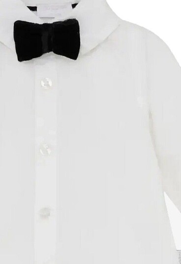 Noppies Boys Shirt Sublet Long Sleeve   C001 WHITE   68