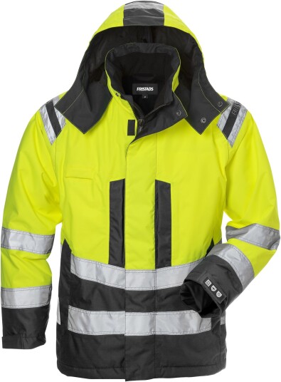 Fristads 4037 GTT Jakke varsel / svart/gul, for kvinner Hi-Flash/Svart/Gul, Klær