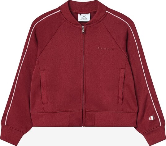 Champion Collegegenser Full Zip Sweatshirt Rød