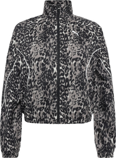 PUMA Puma Sport Animal Relaxed Aop Full Zip Woven Jacket Grey S PUMA Puma Sport Animal Relaxed Aop Full Zip Woven Jacket Grey S