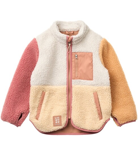 Liewood Nolan Pile Jacket Pink 128 Liewood Nolan Pile Jacket Pink 128