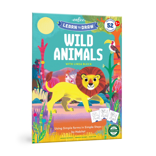 eeBoo Learn to Draw Wild Animals EARTBK7