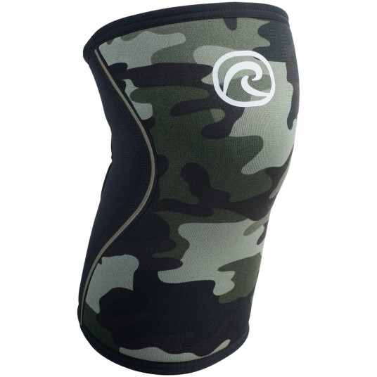 Rehband RX Knee Sleeve 7mm, knestøtte senior XL Camo/Black