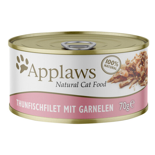 Applaws Økonomipakke Kattemat I Buljong 24 X 70 G Tunfiskfilét & Reker Applaws Økonomipakke Kattemat I Buljong 24 X 70 G Tunfiskfilét & Reker