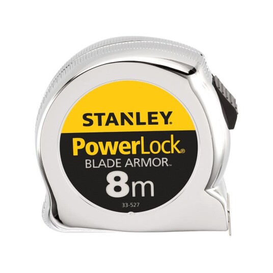 STANLEY PowerLock BladeArmor Målebånd 25 mm x 8 m