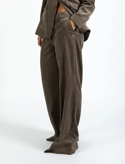Coster Copenhagen Corduroy Suit Pants - Petra Fit - Brown - 40