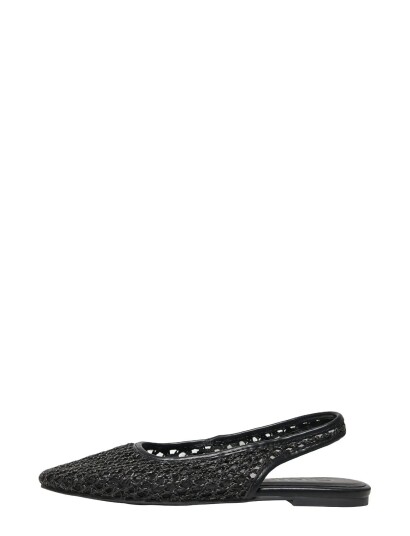 ONLY Onlakira 7 Woven Slingback Ballerina Black 39