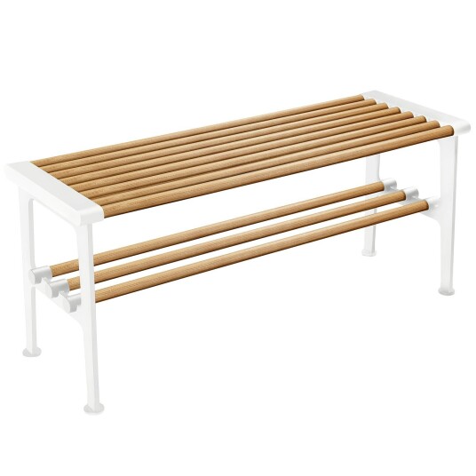 Essem Design Nostalgi Benk 100 cm Eik / Hvit Essem Design Nostalgi Benk 100 cm Eik / Hvit