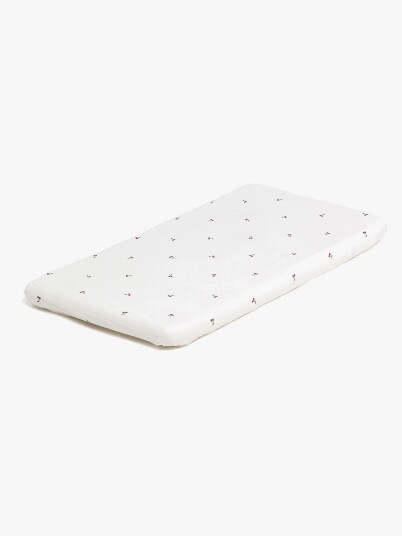Alice & Fox Nessa Stretchlaken Vugge 40x90 Hvit Alice & Fox Nessa Stretchlaken Vugge 40x90 Hvit