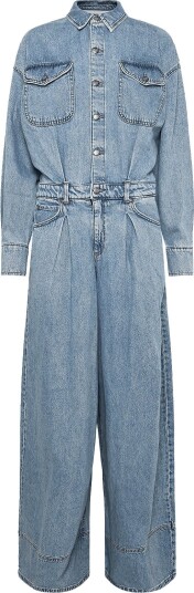 Lee Jeans Ls Jumpsuit   Blue   S x 00