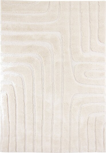Ryetepper Elvira offwhite Størrelse: 240 x 340 cm