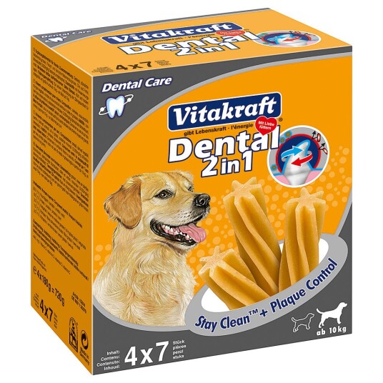 Vitakraft Dental Multipack 3In1 Medium 4 X 180 G