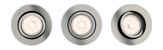 Philips Donegal Ceiling armatur GU10 3-pakning (sølv)