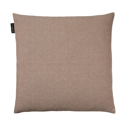 Linum Pepper putetrekk 50x50 cm Mørk muldvarpbrun Linum Pepper putetrekk 50x50 cm Mørk muldvarpbrun