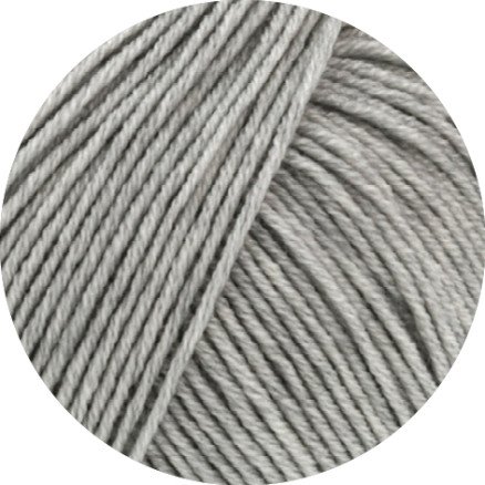 Lana Grossa Cool Wool Vintage Garn 7369 Lys grå
