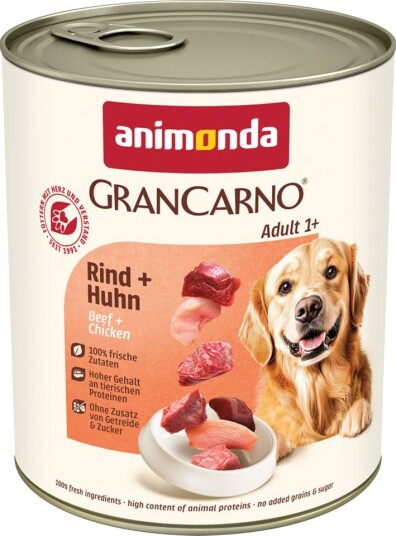 Animonda Grancarno Våtfôr Sparepakke Grancarno Original & Kylling Okse 24 X 800 G
