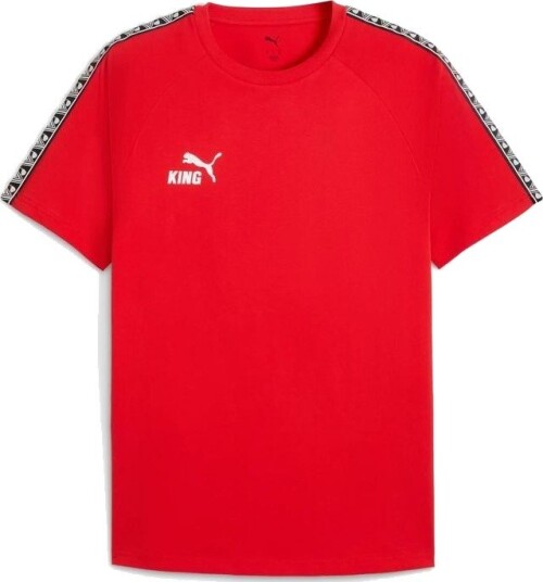 PUMA T skjorte teamKING PUMA Rød/PUMA White/PUMA Svart Barn størrelse 128 cm