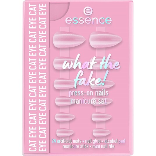 essence What The Fake! Press On Nails Manicure Set 02 CAT EYE essence What The Fake! Press On Nails Manicure Set 02 CAT EYE
