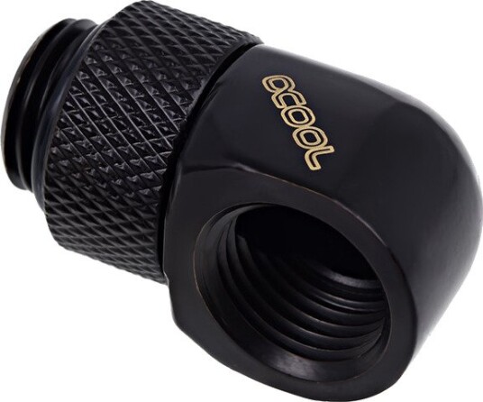 Alphacool Roterende Adapter 90° for Vannkjøling Svart 17248