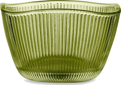 Hadeland Glassverk Siri Bolle 9,5cm 2pk Grønn