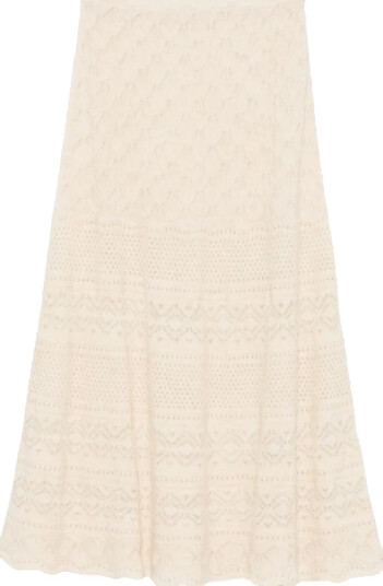 D.Exterior Dame Skjørt Beige M,
