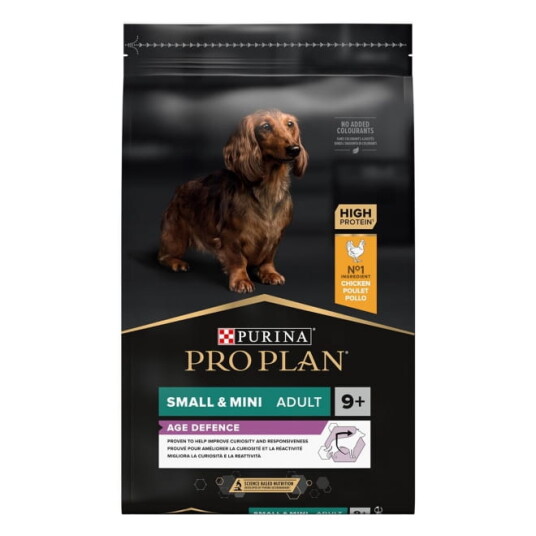 Purina Pro Plan Hundefôr til Seniorer 9+ Small & Mini Tørrfôr 7 kg