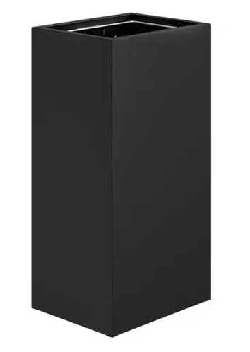 HEWI avfallsbeholder 25 liter sort matt