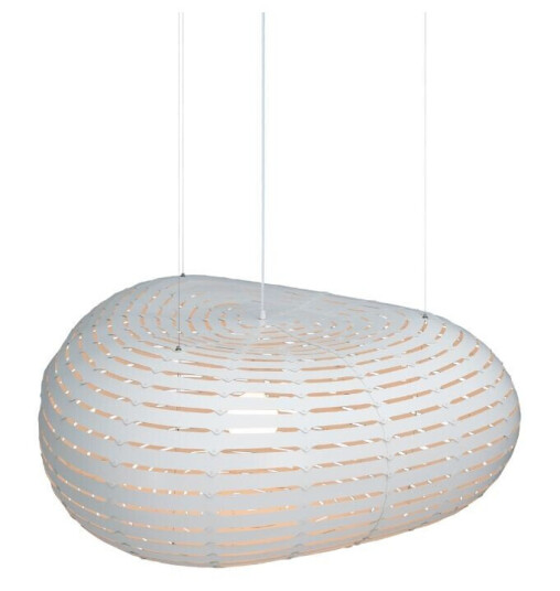 David Trubridge - Cloud Pendel Small White/White