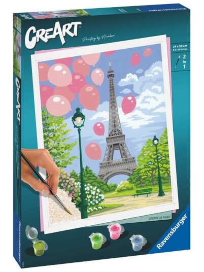 Ravensburger CreArt - Spring in Paris Ravensburger CreArt - Spring in Paris