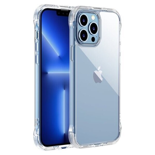 Joyroom Joyroom Defender Series Deksel Til Iphone 13 Pro Pansret Deksel Med Kroker Stativ Gjennomsiktig (Jr-Bp955)