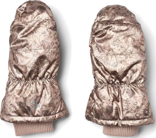 Wheat Puffer Mittens Jazz - GOLDEN FLOWERS - M