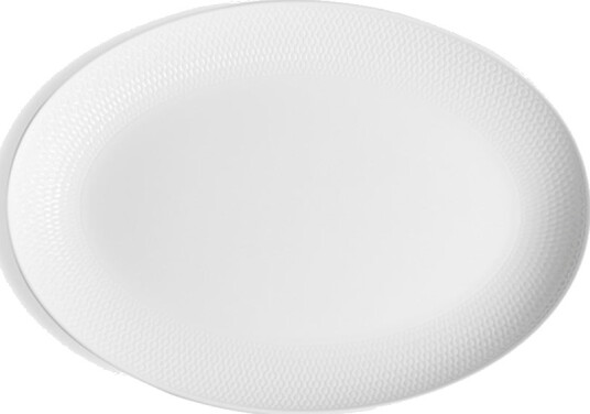 Wedgwood Gio ovalt serveringsfat 30 cm hvit Wedgwood Gio ovalt serveringsfat 30 cm hvit