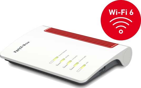 FRITZ!Box 4050 WiFi 6 Fiberruter Dobbeltbånd Svart/Hvit FRITZ!Box 4050 WiFi 6 Fiberruter Dobbeltbånd Svart/Hvit