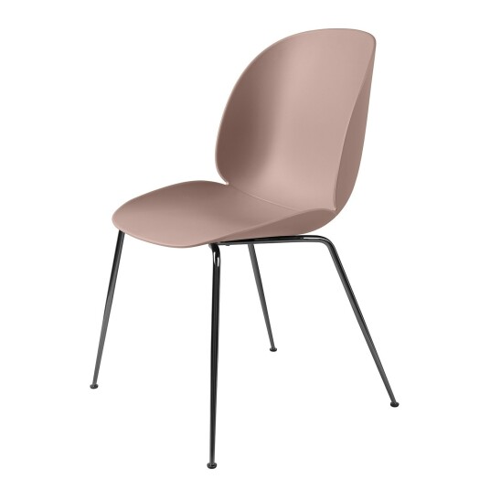 Gubi Beetle Stol Sort Krom/ Sweet Pink Gubi Beetle Stol Sort Krom/ Sweet Pink
