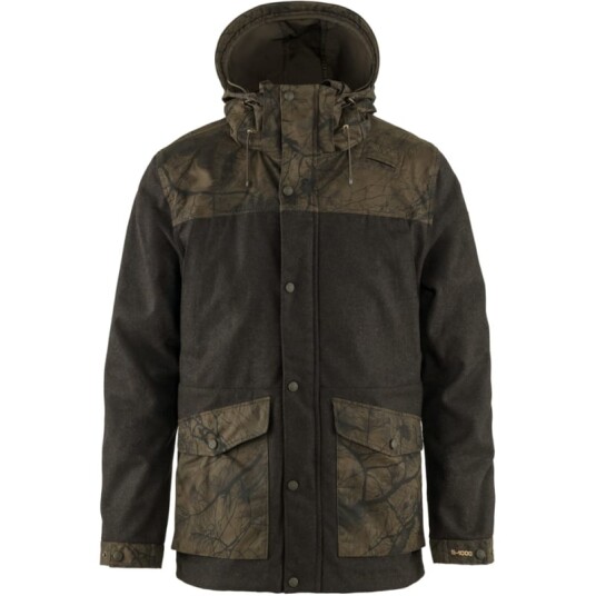 Fjellreven Men's Värmland Wool Jacket L Dark Olive/Dark Olive Fjellreven Men's Värmland Wool Jacket L Dark Olive/Dark Olive