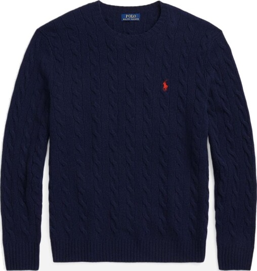 Ralph Lauren Herre Strikkevarer Blå M