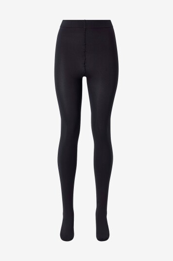 Pamela Mann Tightser 90 Denier Opaque Curvy Super Stretch Tights Svart Pamela Mann Tightser 90 Denier Opaque Curvy Super Stretch Tights Svart