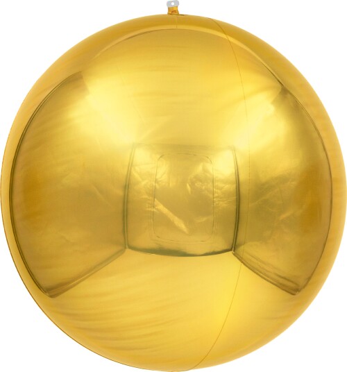 Ballongkungen Folieballong Speilball Gull 3-pakning 51 cm LB51G