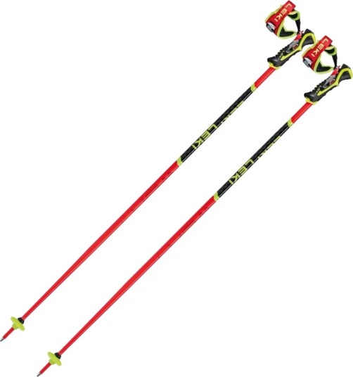 Leki WCR TBS SL 3D, Skistave, rød 115cm Leki WCR TBS SL 3D, Skistave, rød 115cm