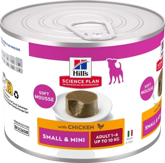 Hill'S Science Plan Adult Small & Mini Mousse Kylling 24 X 200 G