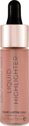 Makeup Revolution Liquid Highlighter Lustre Gold 18 ml