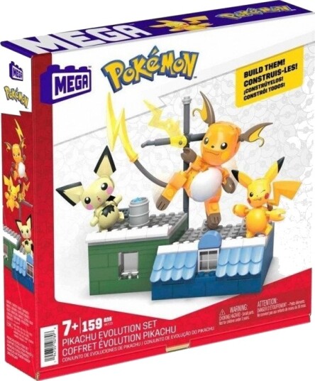 Mega Pokémon Hkt23 Byggesett 7 År Plast 159 Stykker 316,2 G