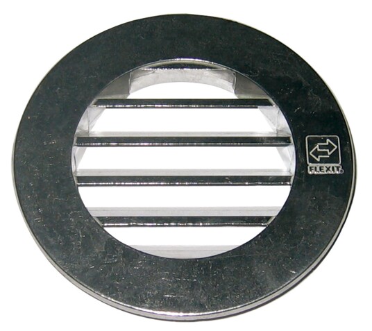 Flexit 100333 Ventilrist hvit 125 mm Ventilasjon