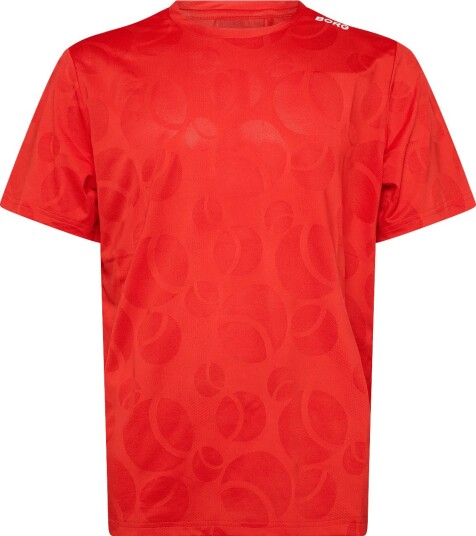 Björn Borg Ace Performance T Shirt   FLAME SCARLET   L