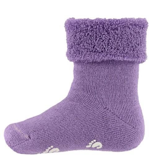 Fuzzies Sokker med Antiskli Lavendel 15/16 Sokker Lilla