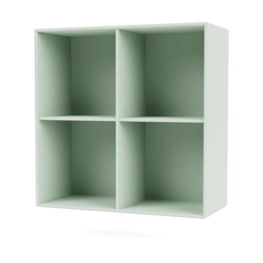 Montana SHOW hylle 69,6x69,6 cm, opphengsskinne 161 Mist
