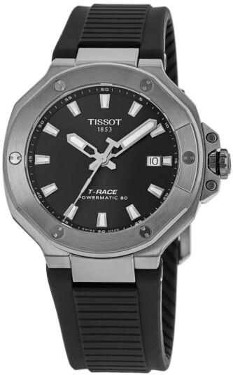Tissot Herreklokke T141.807.17.051.00 T Race Sort/Gummi Ø41 mm