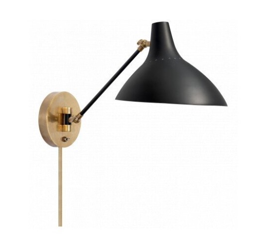Charlton Wall Light Black Charlton Wall Light Black