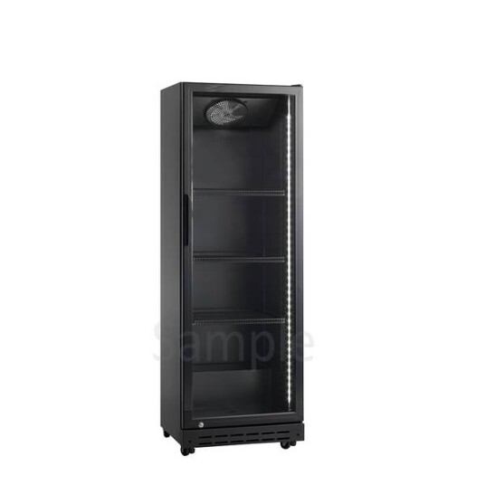 Scandomestic displaykjøleskap 157,5 cm sort SD 181 BE