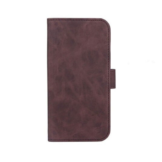 GEAR iPhone 14 Plus Flipdeksel Lommebok med 3 Kortlommer Brun